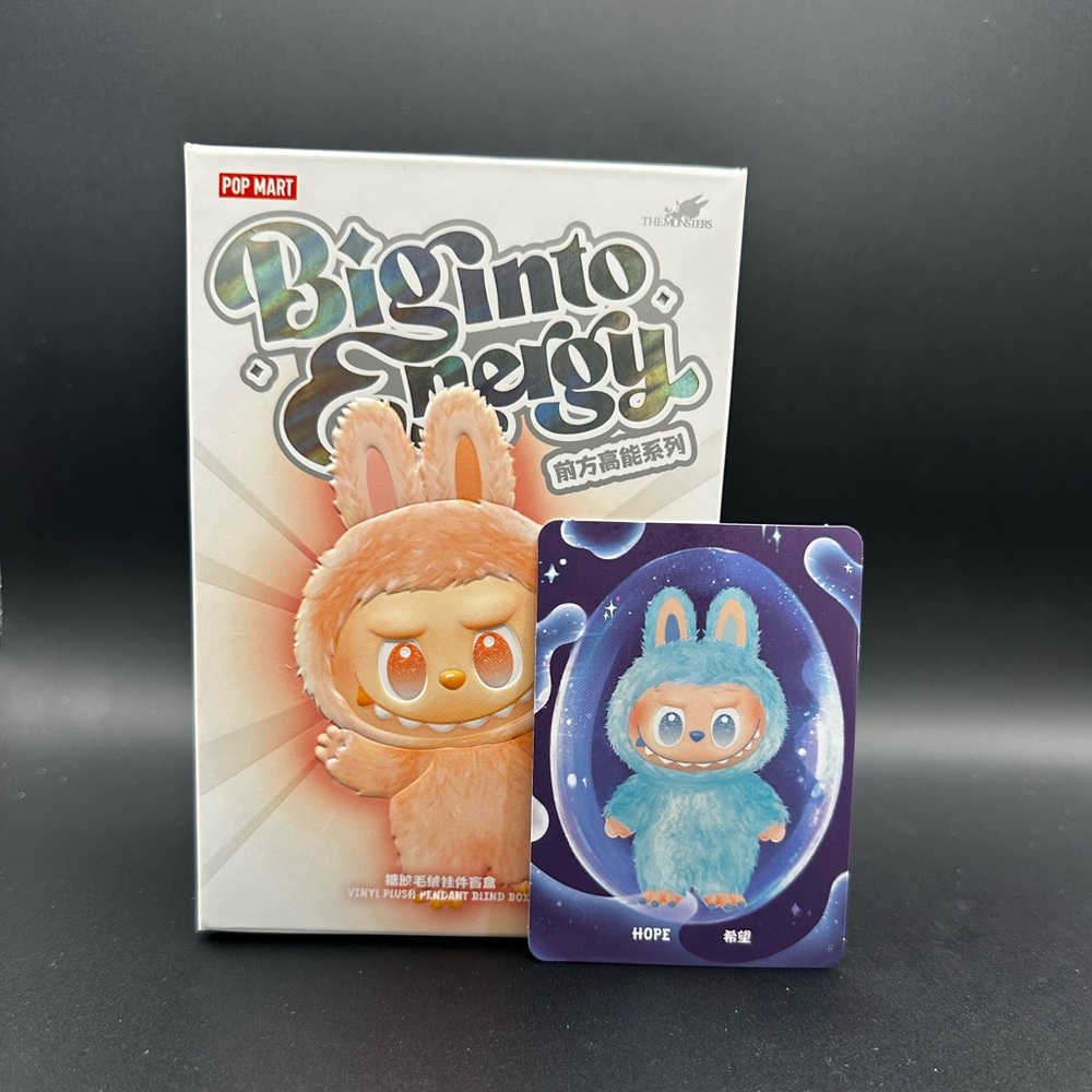 Labubu Big Into Energy Vinyl Face Plushie - Hope